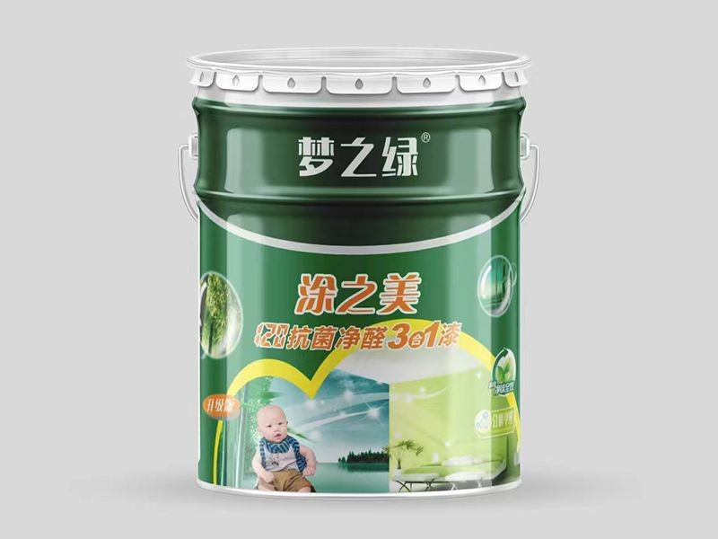 夢之綠涂之美120抗菌凈醛3合1漆
